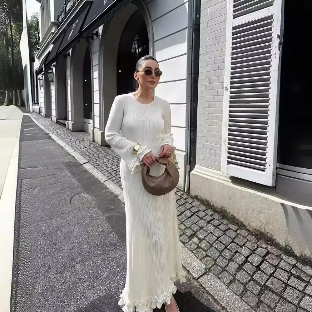 Grace - Long Sleeve Maxi Dress 