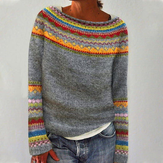 Retro KNITTED KNIT CARDIGAN