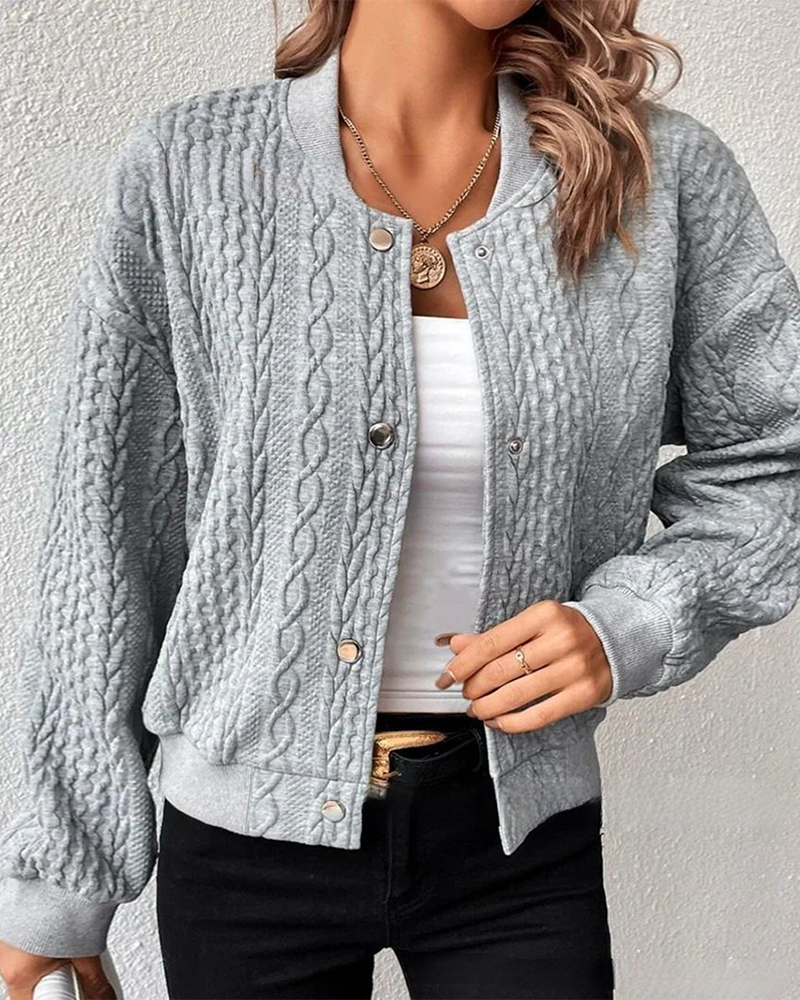 AUDREY-CARDIGAN EN MAILLE TRICOTÉE