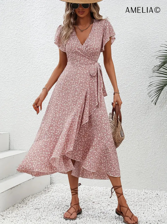 Robe à fleurs