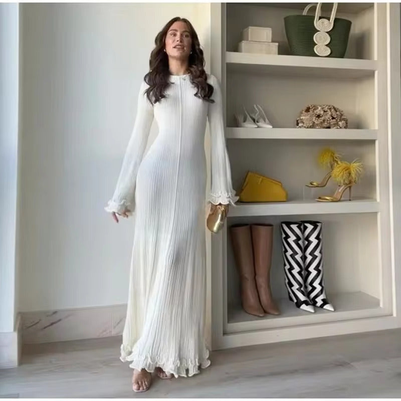 Grace - Long Sleeve Maxi Dress 