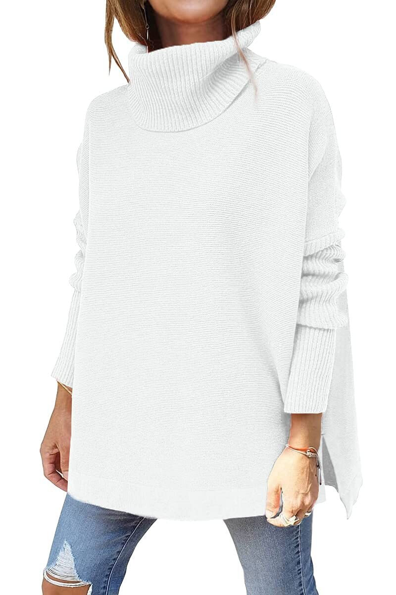 PULL OVERSIZE EN PURE LAINE