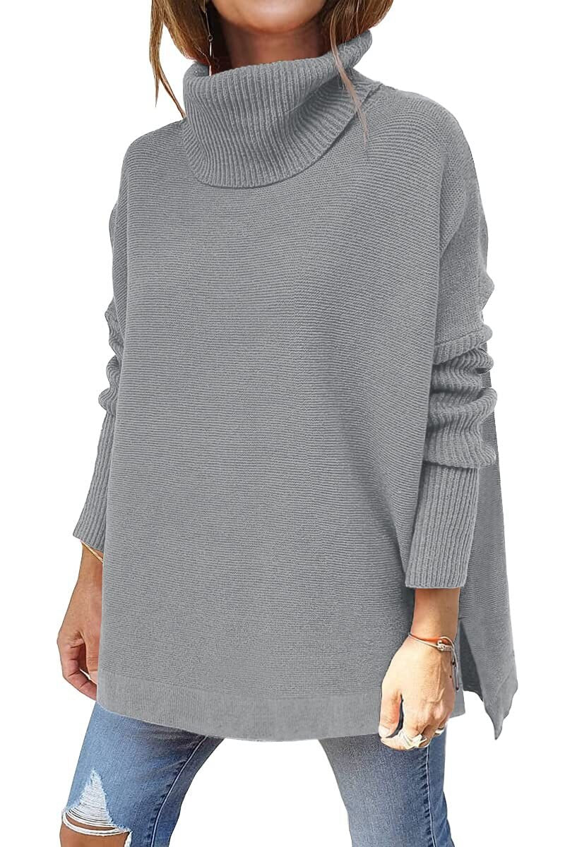 PULL OVERSIZE EN PURE LAINE