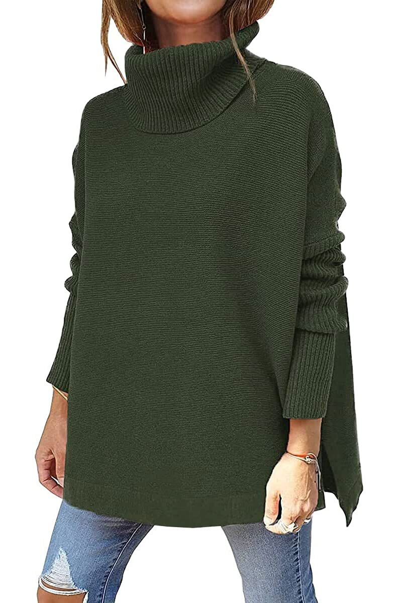 PULL OVERSIZE EN PURE LAINE