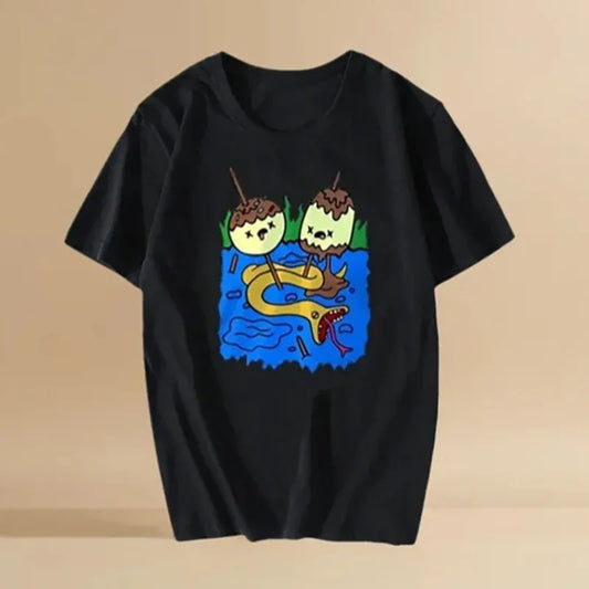 BellaPrint™ T-shirt Kawaii Heure du Snack