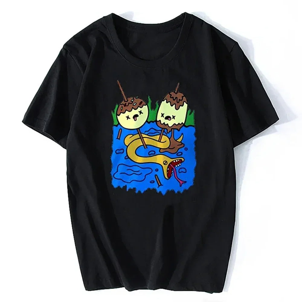 BellaPrint™ T-shirt Kawaii Heure du Snack