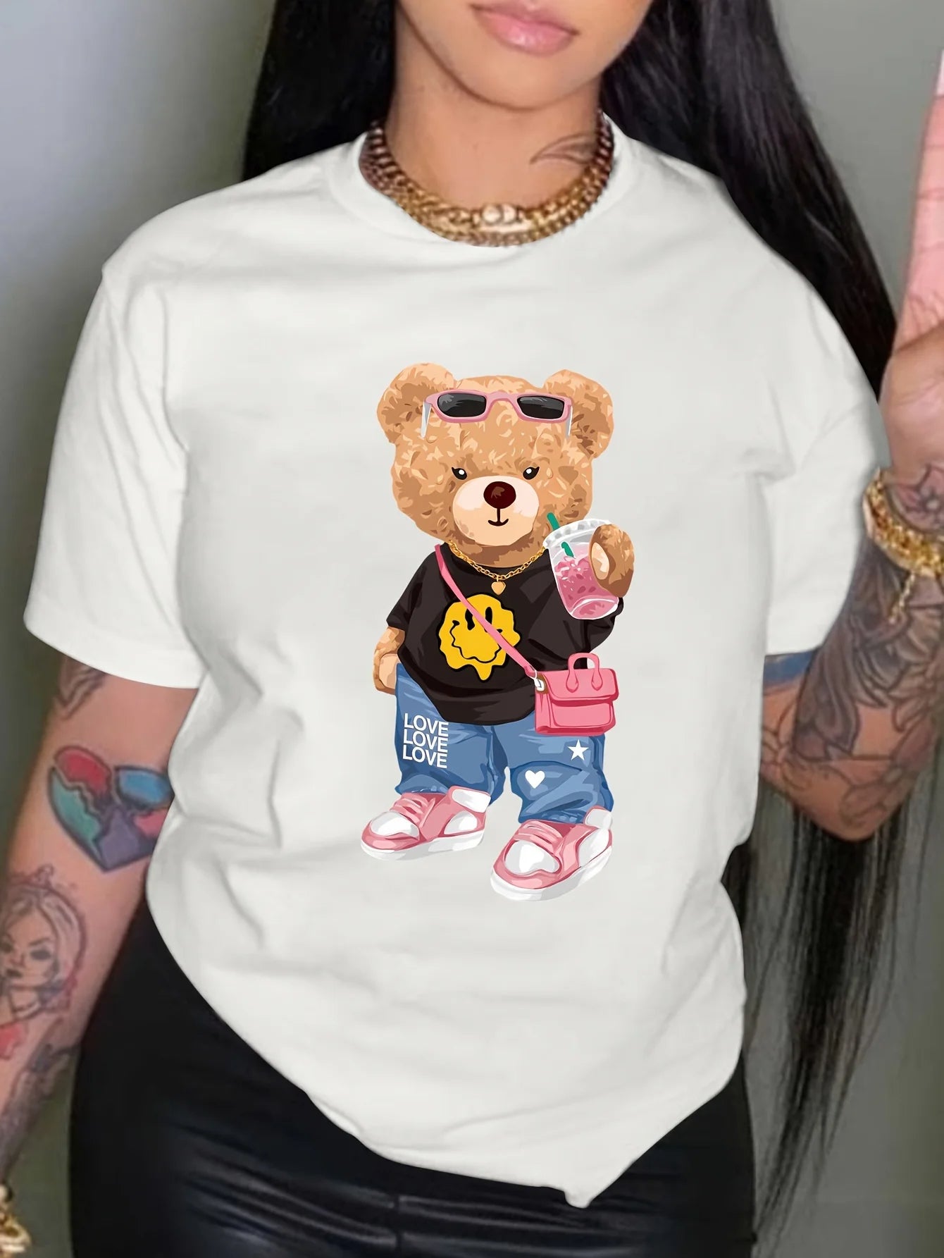 BellaPrint™ T-shirt Petit Ours d'Été