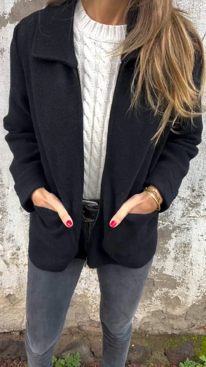 LAVI Veste Cardigan Élégante en Laine