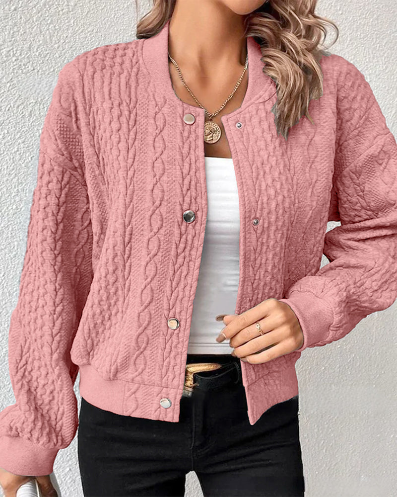 AUDREY-CARDIGAN EN MAILLE TRICOTÉE