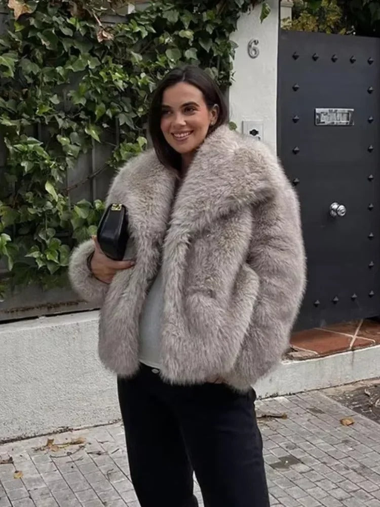 Camila® Faux Fur Coat