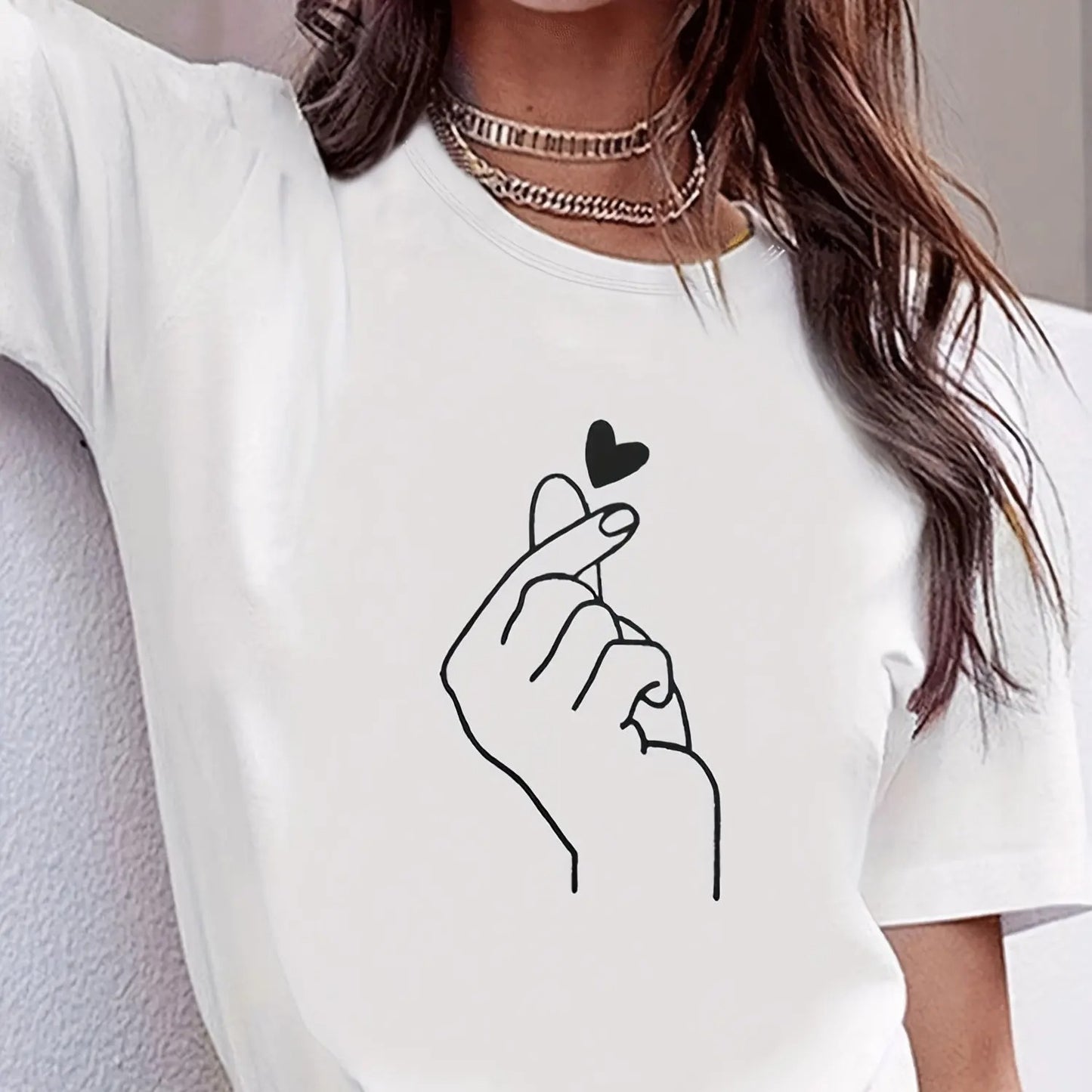 BellaPrint™ Amour T-shirt Graphique